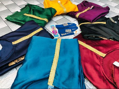 2 Pcs Women's Stitched Plain Shirt And Trouser